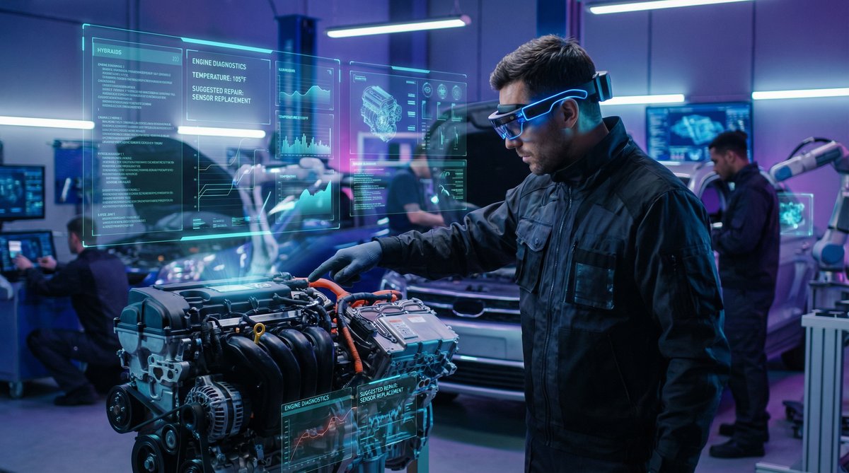 萝莉岛 AI修车视频技术