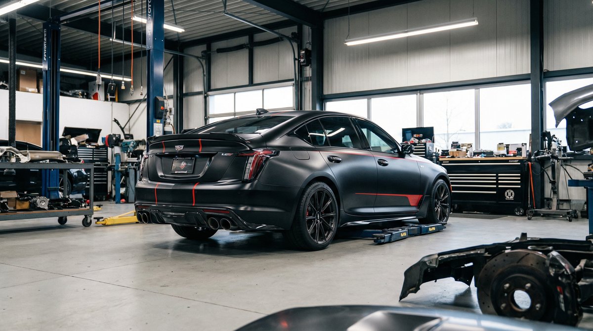 萝莉岛 凯迪拉克视频 - CT5改装视频